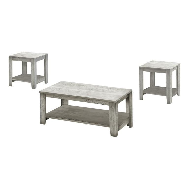Grey Table Set - 3Pcs Set Grey Table Set - 3Pcs Set