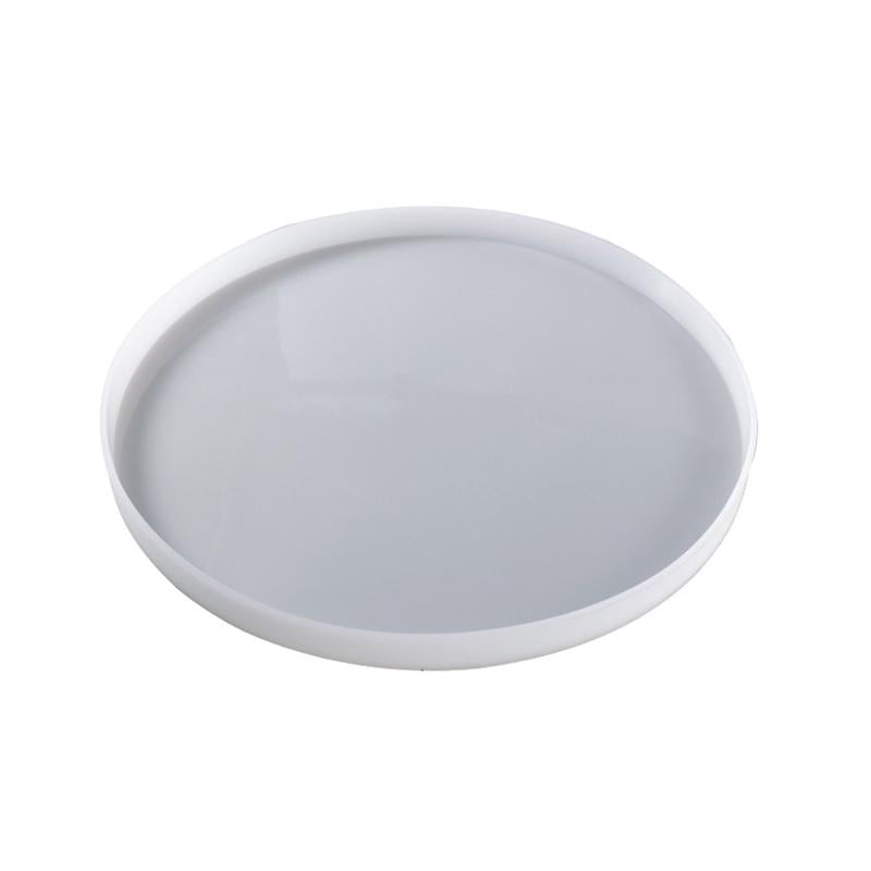 Table Silicone Mold with 3 Table Leg and Screw Resin Mold Kit Round Tray Epoxy