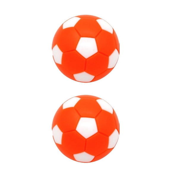 Table Soccer Balls 2 Pack, 32mm Replacement Foosball Balls for Table Football Game Accessories