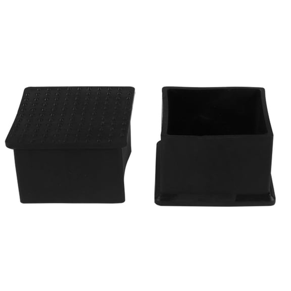Table Sofa Leg Cap End Home Furniture Protector 6pcs 2.36"x2.36" (60x60mm)