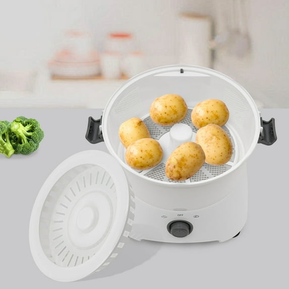 Table Standing Electric Potato Peeler One-Button Drive Automatic Peeler Spinner
