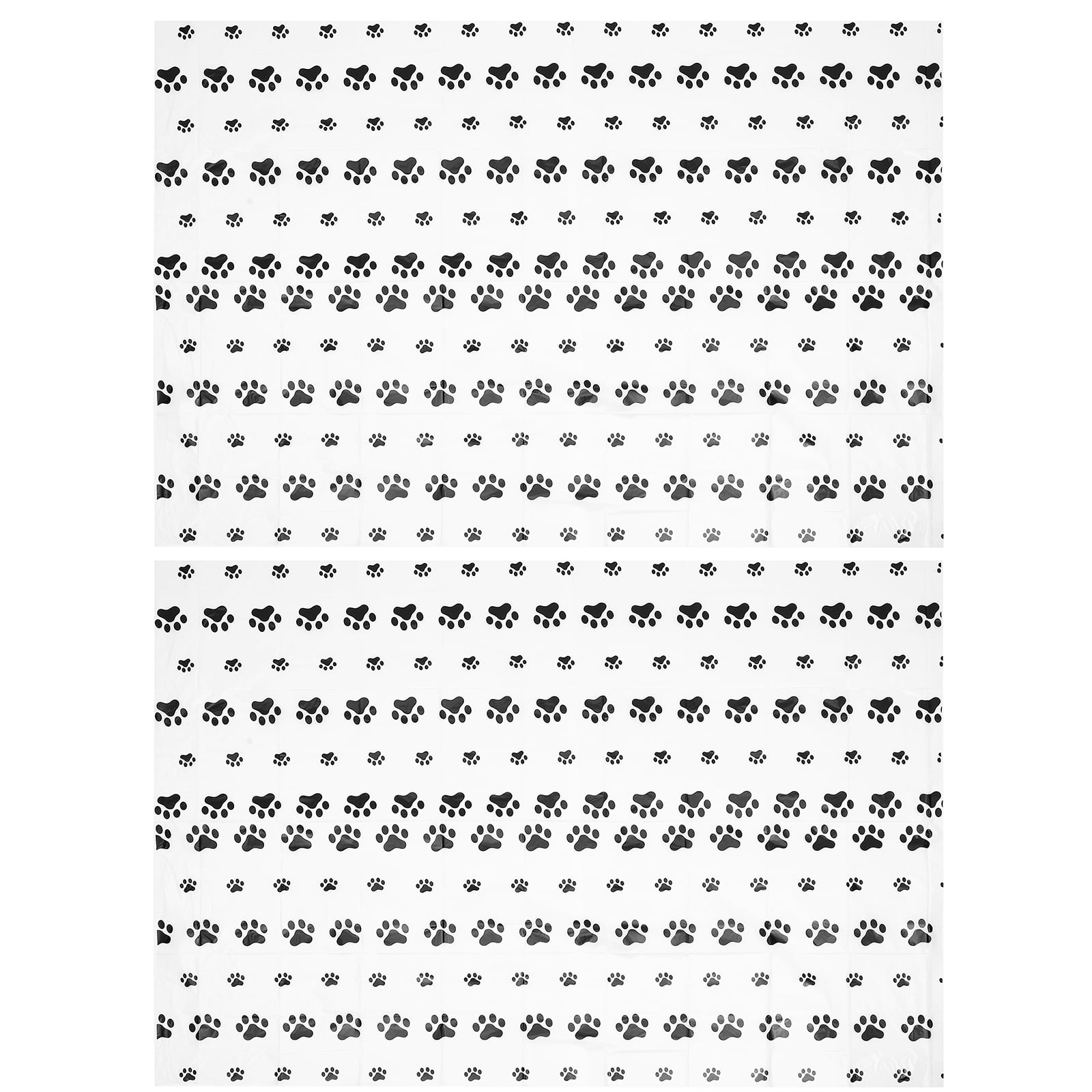 Table Tablecloth Disposable Cloths Covers Resistant Party Cover Paw Pet