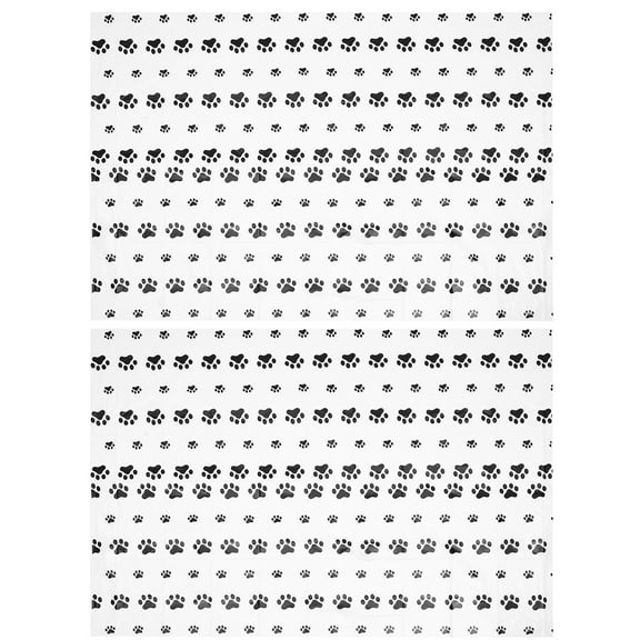 Table Tablecloth Disposable Cloths Covers Resistant Party Cover Paw Pet Supplies Folding Birthday Tablecloths Plastic