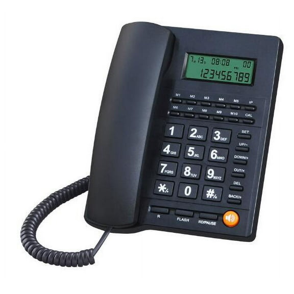 Table Telephone Household Telephone For Seniors Large Button Landline Phone