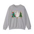 thumbnail image 1 of Table Tennis Christmas Tree Sweatshirt, Gift for Table Tennis Lover, 1 of 4