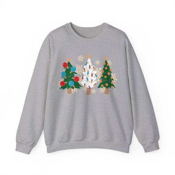 Table Tennis Christmas Tree Sweatshirt, Gift for Table Tennis Lover
