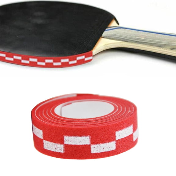 Table Tennis Edge Tape, Edge Protection Strips, Anti-collision Pingpong Paddle, EVA, Pickleball Paddle Edge Strips, Wear-resistant, Durable Red