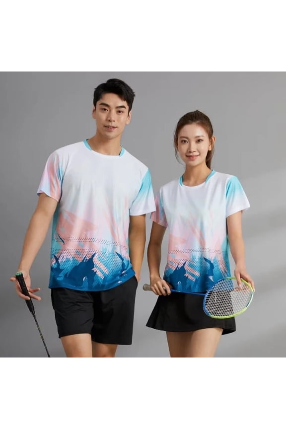 Table Tennis Jersey Men Women Sport Tshirt 3D Print Badminton Clothes Couple Ping Pong Shi