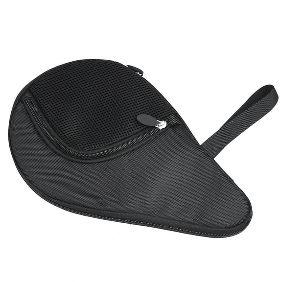 Table Tennis Paddle Bag Paddles Case Cover Waterproof Ping Pong Racket Bat Storage Case Holder with Ping Pong Ball Mesh Storage Pocket Organizer, Fits 2 Paddles2 of