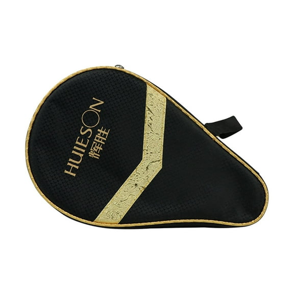 Table Tennis Paddle Case, Holder Pouch Ball Storage Bag Cover Oxford Accessories for Full Protection Training Adults Beginner