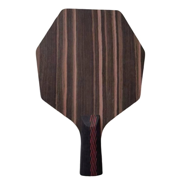 Table Tennis Paddle Durable Wooden Baseboard Professional Practical Quick Attack Players 5 Layers for Game Indoor Practice Training Athlete Penhold grip