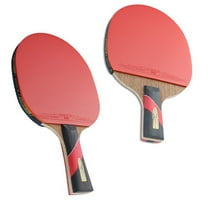 Table Tennis Paddle Single 6 Star Training Carbon Fiber for Ping Pong Rackets Short Handle