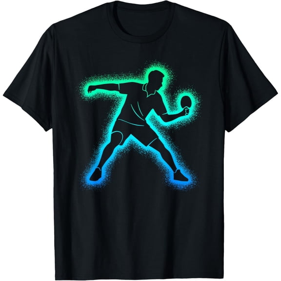 Table Tennis Player Men Kids Ping-Pong Boys T-Shirt