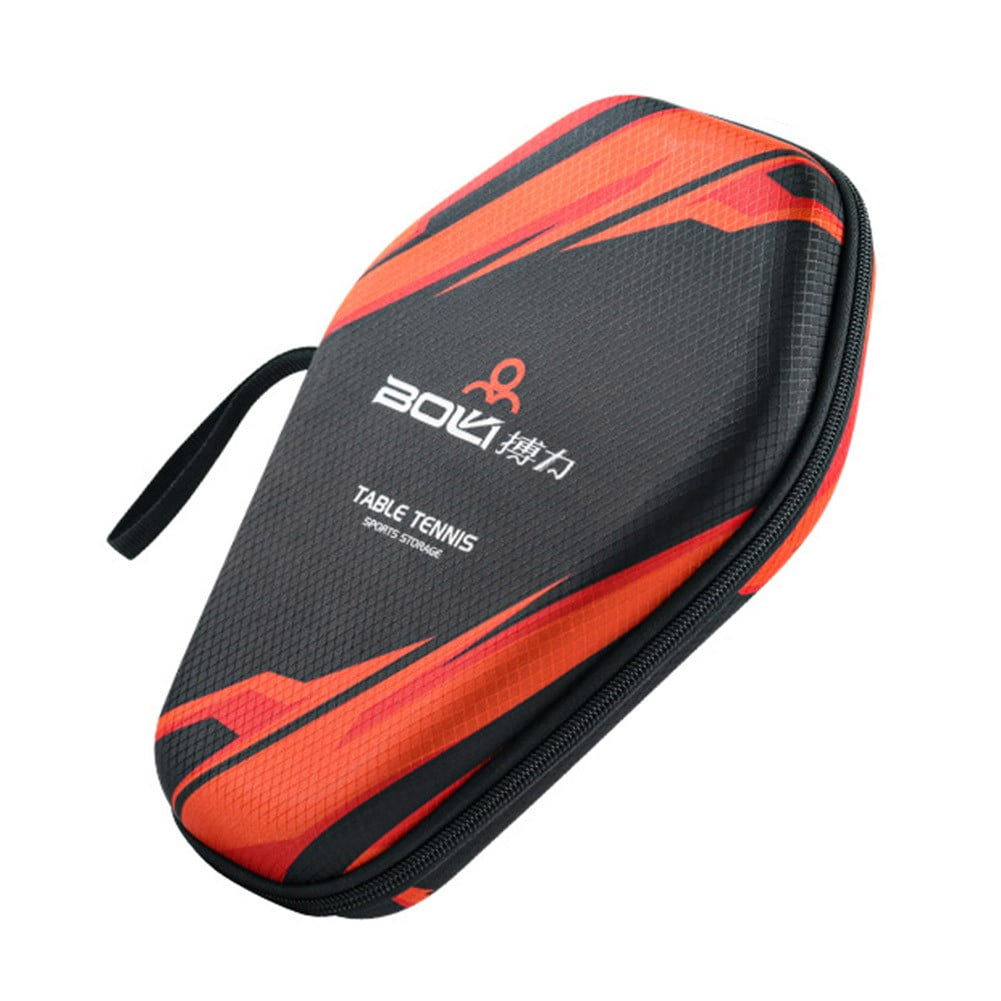 Table Tennis Racket Bag EVA Hard Shell Table Tennis Paddle Box Case Storage Bag