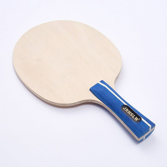 Table Tennis Racket Bottom Platetable Tennis Bat Paddle Long Handle 5 Ply Wood