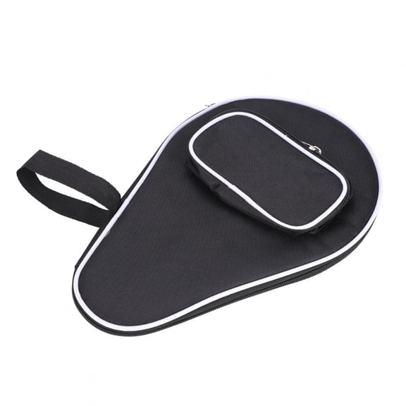 Table Tennis Racket Case, Comfortable Touch Useful Practical High Grade Zipper Pong Case Make Sure Protected For Play Table Tennis