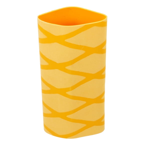 FENGGUIQU Yellow Table Tennis Grip Replacement Sleeve with Sweat Absorbing and Anti Skid Features