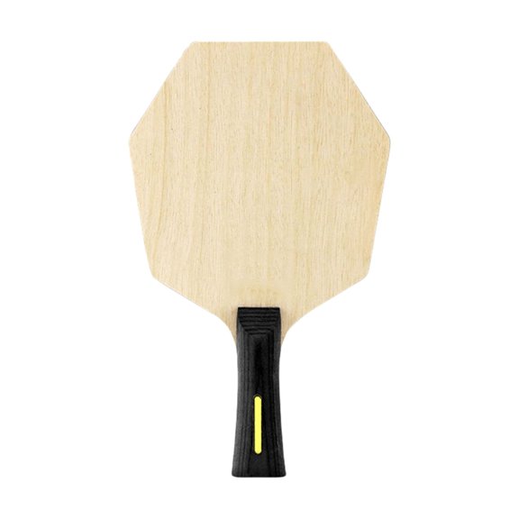 Table Tennis Racket Wood Baseboard Pingpong Racket Bottom Plate Hexagon Table Tennis Racket Bat Base Easy to Use
