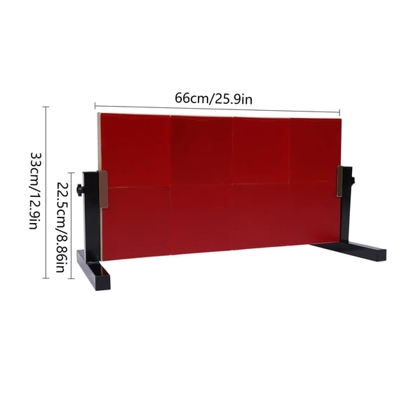 Table Tennis Rebound Board Rebounder With 8 Red Rubbers Improved 2nd neration Pingpong Return Board Self Training Equipment