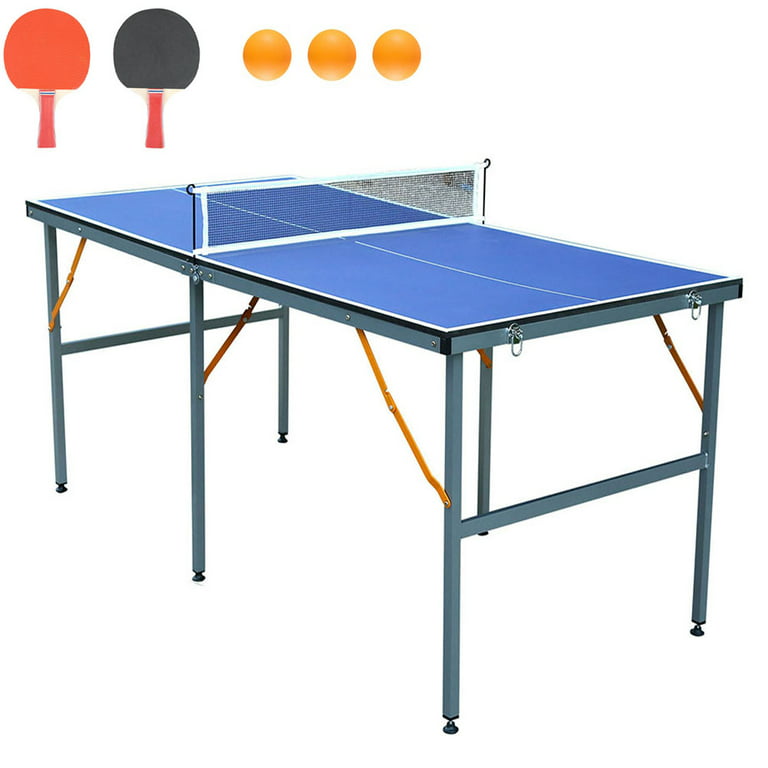 Vermont Table Tennis Tables | FOLDABLE OUTDOOR Ping Pong Tables + Bats/Balls