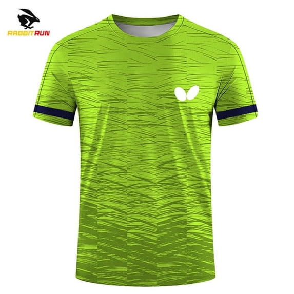 Table Tennis T-shirts Badminton Clothing Men Women Short Sleeve Badminton Shirt Competition Training Clothing Quick Dry TShirts