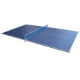 thumbnail image 1 of Table Tennis Table 9ft Blue Mid-Size Ping Pong Conversion Top Foldable & Portable Table Tennis Table Top for Indoor Games,Indoor Ping Pong Table, 1 of 12