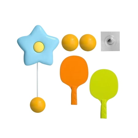 Table Tennis Trainer Kids Pong Self Training Interaction Toy Table Tennis Training Device Por Tennis Game Set, Fast