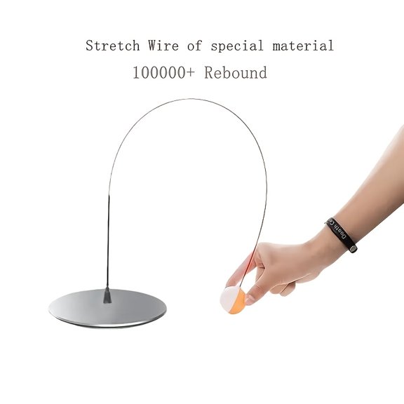 Table Tennis Trainer Set for Home Workout - Vision Training Ball Set for Rapid Eye Movement Training - Vision Training Aid & Self-Practice Kit for Quick Sweating, Fitness Exercises