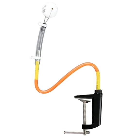 Table Tennis Trainer with Adjustable Clamp and Rebound System