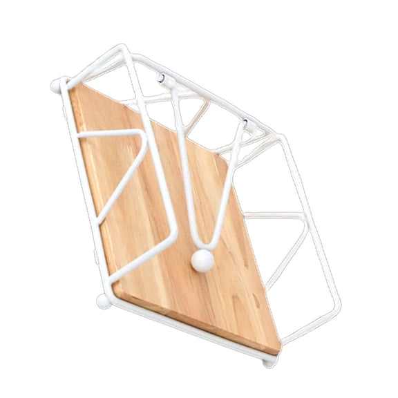 Table Tissue Storage Holder Outdoor Use Countertop Metal Desktop Ornament Tabletop Tissue Dispenser for Home Restaurant