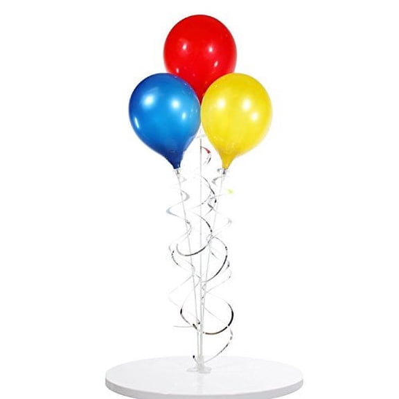 Table Top 3 Balloon Bouquet - Reusable and Helium Free