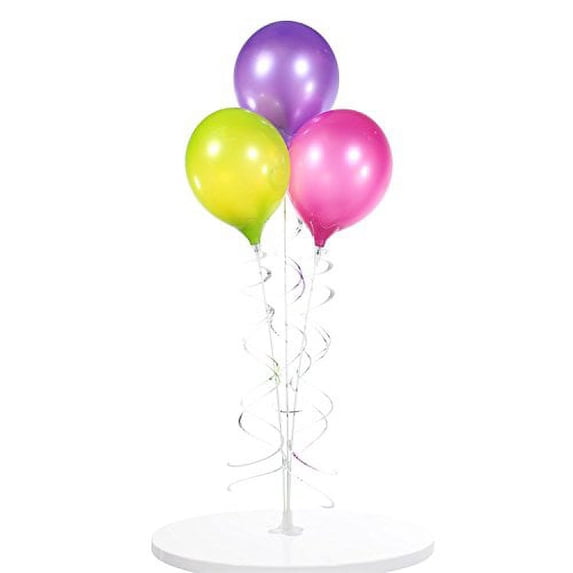 Table Top 3 Balloon Bouquet - Reusable and Helium Free