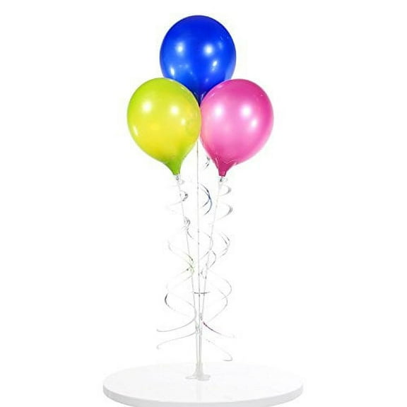 Table Top 3 Balloon Bouquet - Reusable and Helium Free