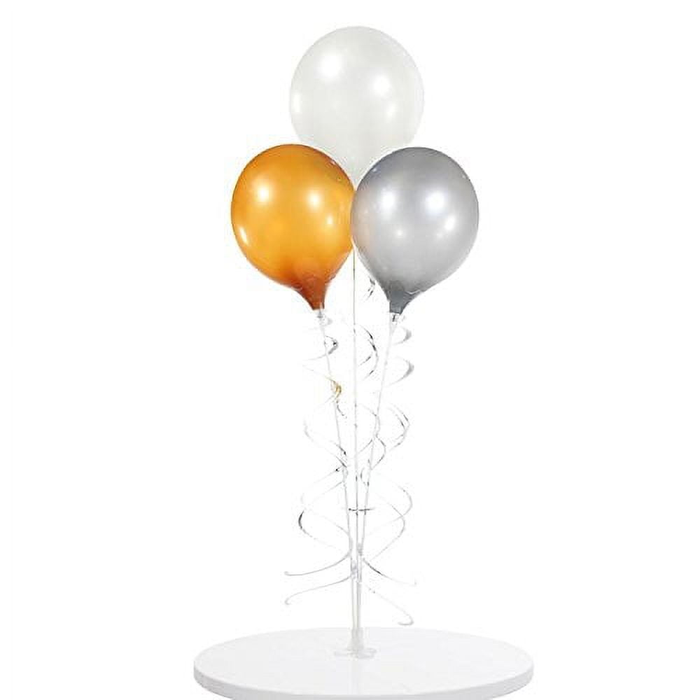 Ballon à figures blanc 3 ans brillant 86cm - Partywinkel