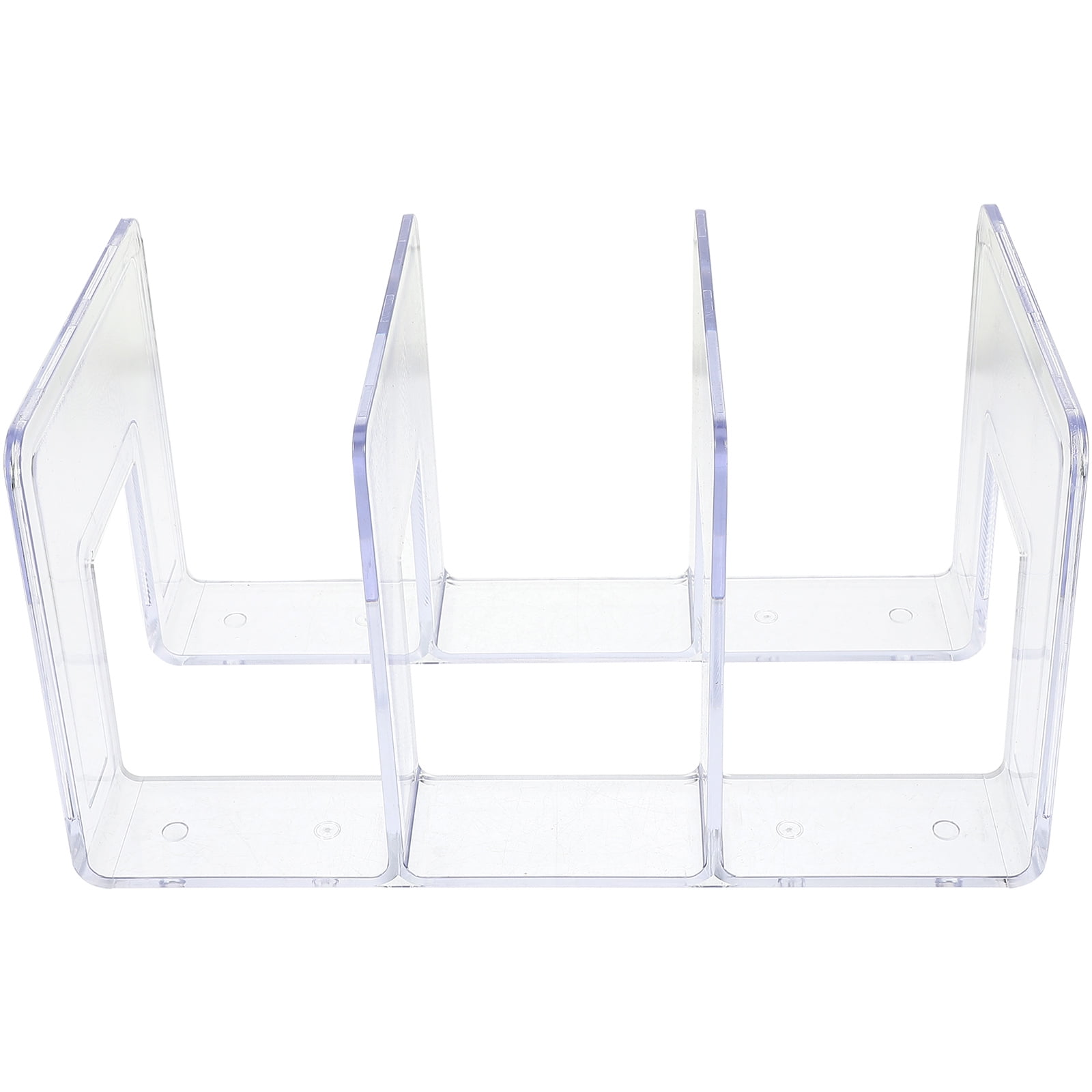 Table Top Bookshelf Office Bookend Bookend for Table Transparent Book ...