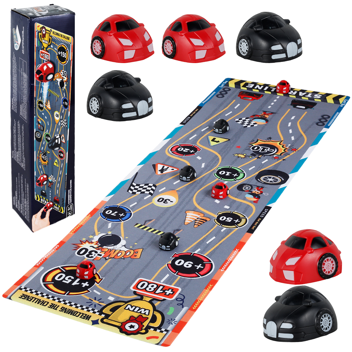 Table Top Car Game Toy Kit Fun Interactive Board Game for Kids and