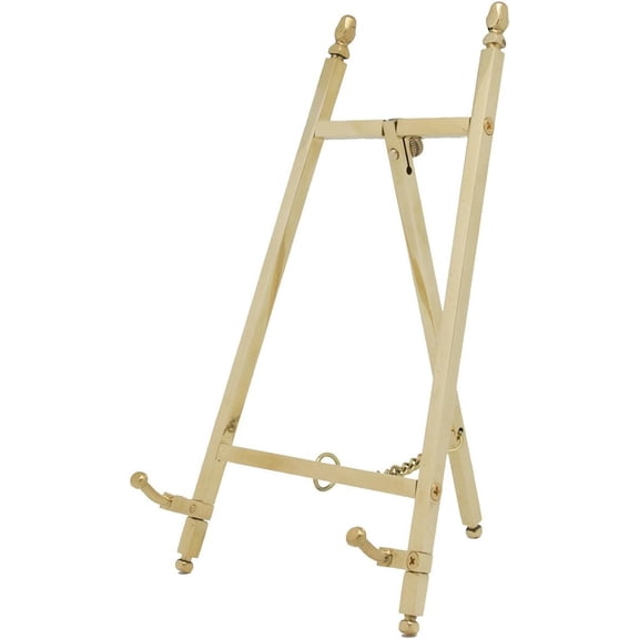 Table Top Easel, Art Display Easels, Brass Plate Stands for Display, 6 Inch, 150MM