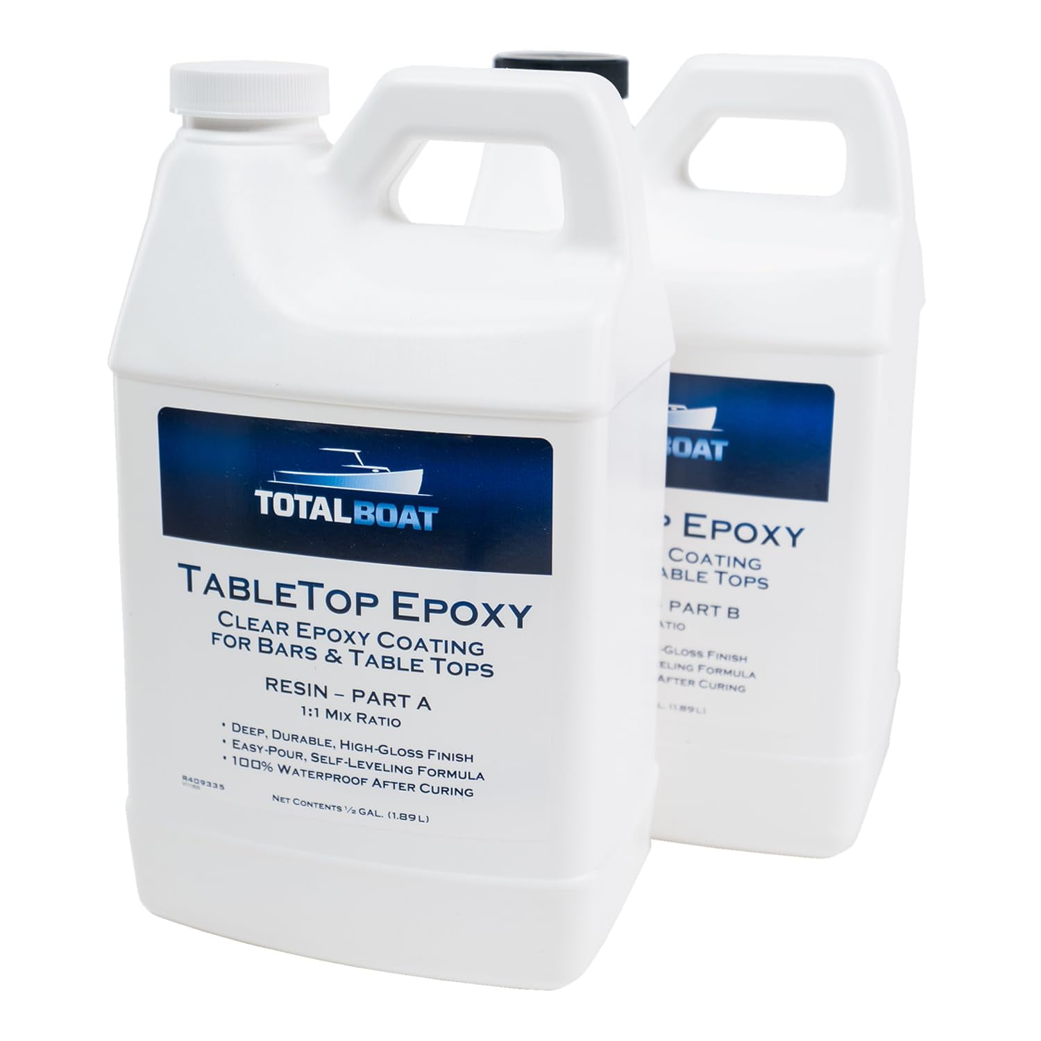 Table Top Epoxy Resin 1 Gallon Kit Crystal Clear Coating and Casting