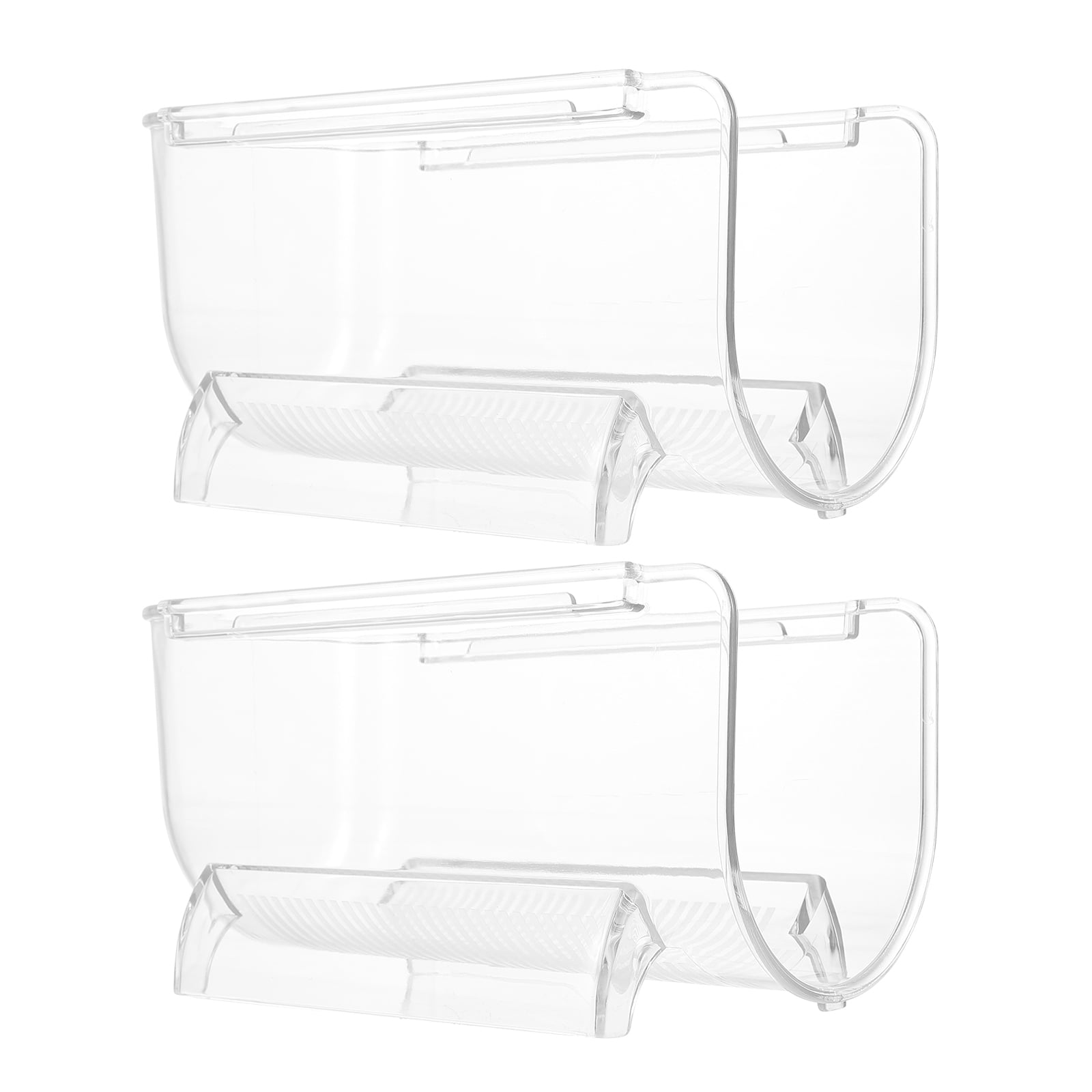 Table Top Fridge Metal Wine Rack Refrigerator Water Bottle Holder Desk