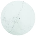 thumbnail image 1 of vidaXL Table Top White 27.6"x0.3" Tempered Glass with Marble Design, 1 of 3