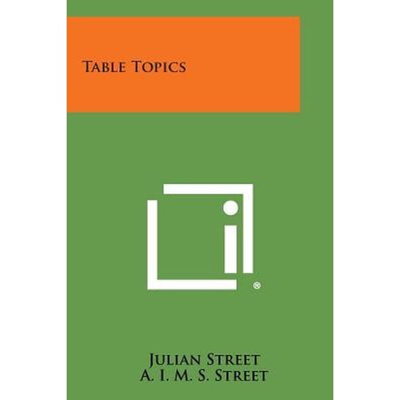 Table Topics Paperback
