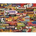 thumbnail image 1 of Table Treats 1500 Piece Jigsaw Puzzle with Vintage Candy Illustrations, 1 of 7
