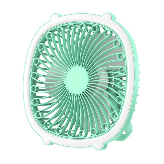 Table and Desk Fans Charging Desktop Small Fan Dormitory Fan Wall-Mounted Mini Small Ceiling Fan Fan Lights