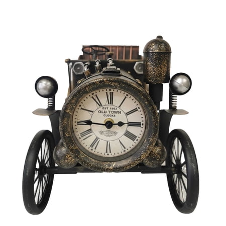 Table clock - Antique Car Table Clock by Peterson Housewares Artwares