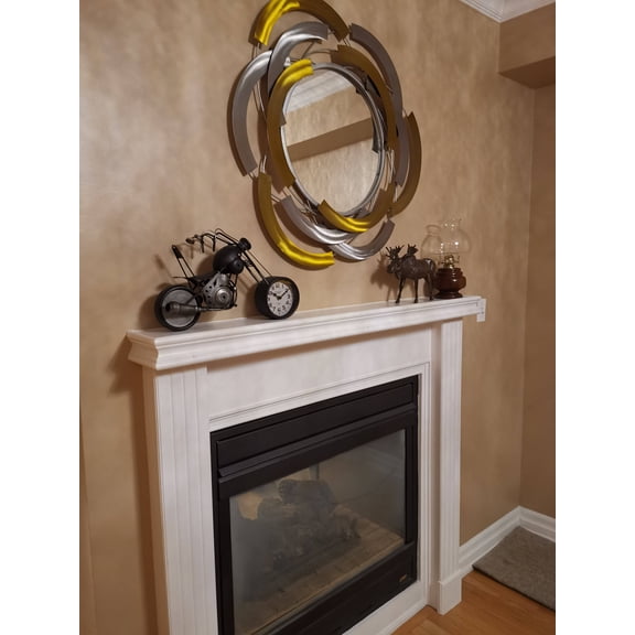 Table clock - Motorcycle Table Clock by Peterson Housewares Artwares