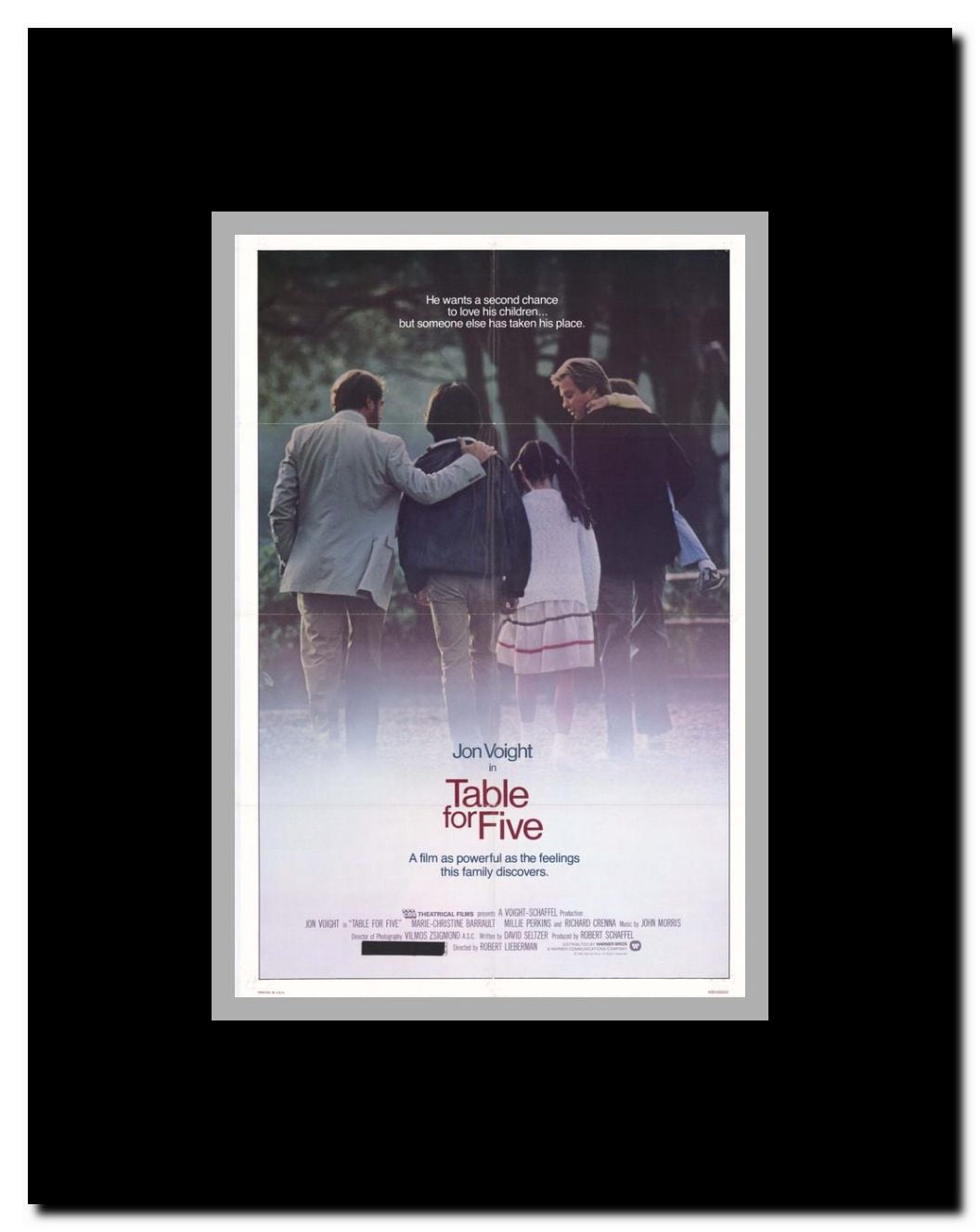 Table for Five Framed Movie Poster