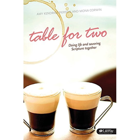 Pre-Owned Table for Two: Doing Life and Savoring Scripture Together (Paperback) 1415868417 9781415868416