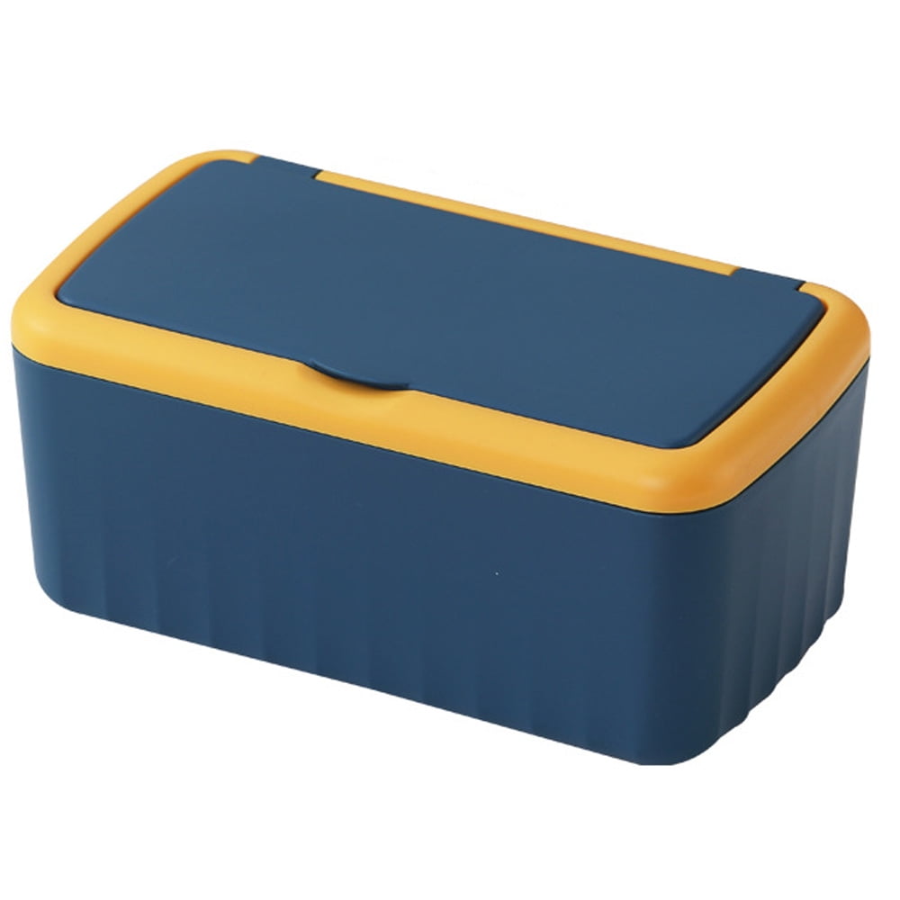 Table top storage box with lid wipes box plastic wipes box - Walmart.com