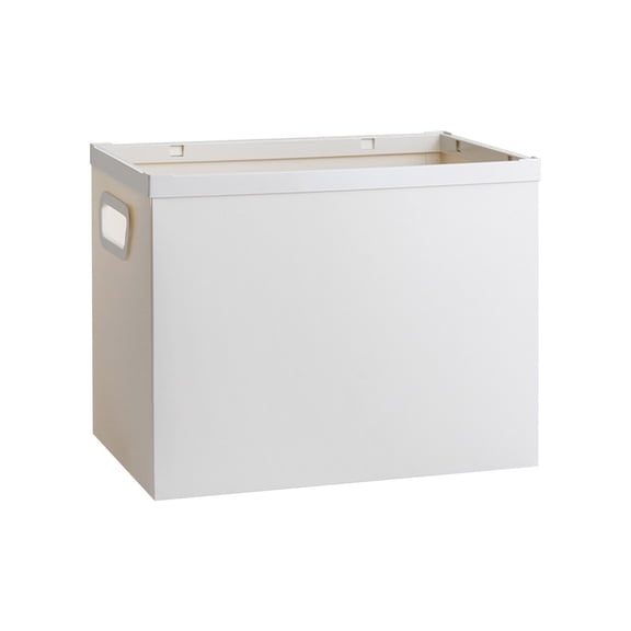 Table with Storage Box for Books and Supplies, 25 x 29 x 19.8 cm Under Desk Organizer with Large Capacity