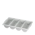 thumbnail image 1 of TableCraft 1524G Gray 21 x 12" Cutlery Bin", 1 of 1